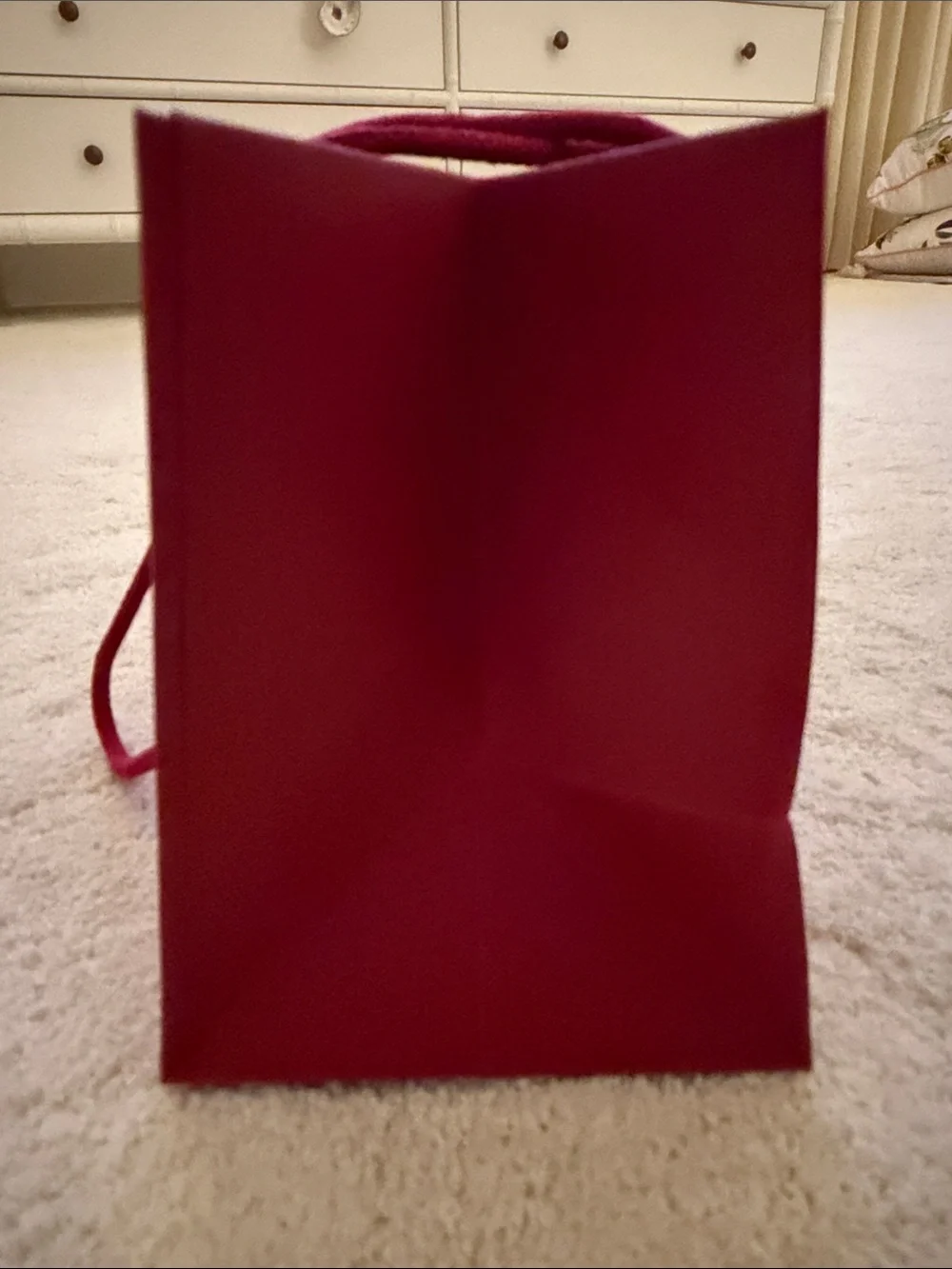 Salvatore Ferragamo Red Bag with Logo - Small great gift bag
